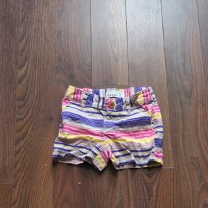 Old navy girls striped shorts